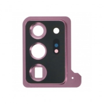 Lentille en verre caméra arrière pour Samsung Galaxy Note20 Ultra/Note20 Ultra 5G Rose