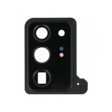 Lentille en verre caméra arrière pour Samsung Galaxy Note20 Ultra/Note20 Ultra 5G Noir