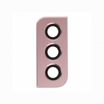 Lentille en verre caméra arrière pour Samsung Galaxy S21 5G Gold / Or