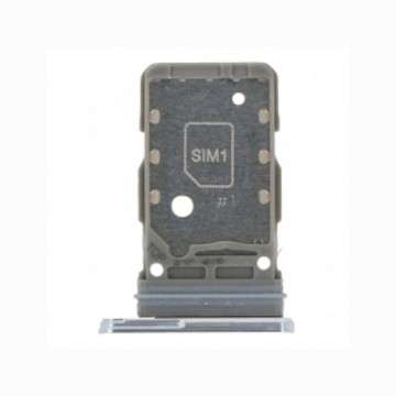 Tiroir SIM pour Samsung Galaxy S21 5G Double SIM Argent