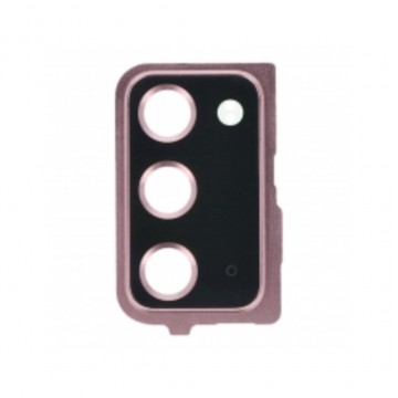 Lentille de caméra arrière et adhésif pour Samsung Galaxy Note 20/Note 20 5G Rose