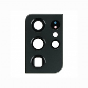 Lentille en verre caméra arrière pour Samsung Galaxy S21 Ultra 5G Noir