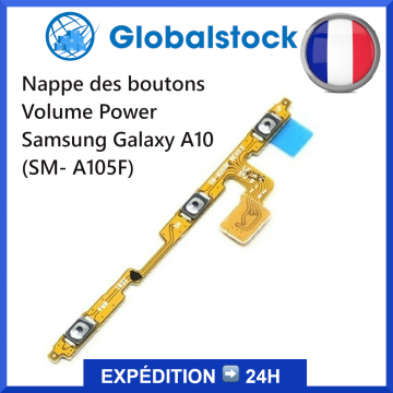 Nappe des Boutons Volume Power On Off Marche Arrêt pour Samsung Galaxy A10 A105F