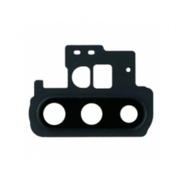 Lentille de caméra arrière et adhésif pour Samsung Galaxy Note 10+/Note 10 Plus 5G Noir