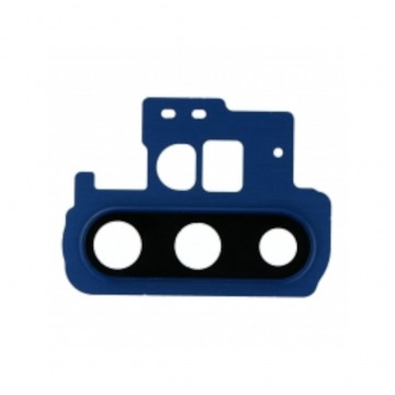 Lentille de caméra arrière et adhésif pour Samsung Galaxy Note 10+/10 Pro Bleu