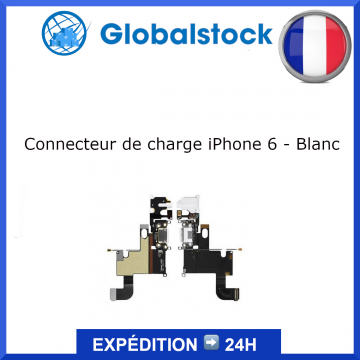 Connecteur de charge pour iPhone 6 Blanc