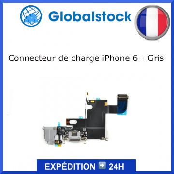 Connecteur de charge pour iPhone 6 -Gris
