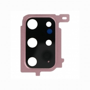 Lentille en verre caméra arrière pour Samsung Galaxy S20+/S21+ 5G Rose