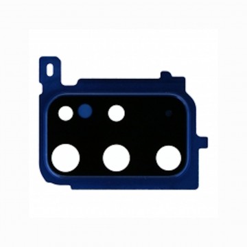 Lentille en verre caméra arrière pour Samsung Galaxy S20+/S20+ 5G Bleu foncé