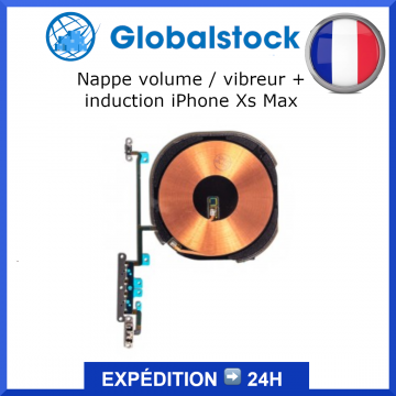 Nappe volume / vibreur + induction pour iPhone Xs Max