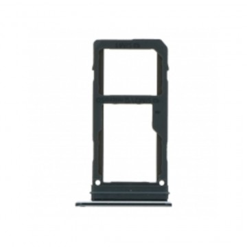 Tiroir de carte sim pour Samsung Galaxy Note 7 Dual Card Version Noir