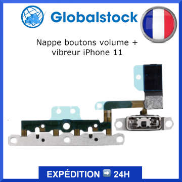 Nappe boutons volume + vibreur pour iPhone 11