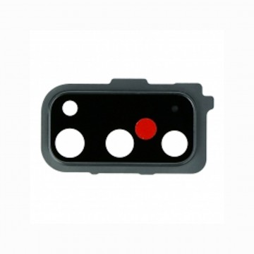 Lentille de caméra arrière et adhésif pour Samsung Galaxy S20/S20 5G Noir