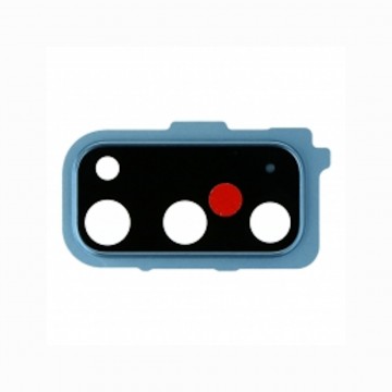 Lentille de caméra arrière et adhésif pour Samsung Galaxy S20/S20 5G Light Bleu