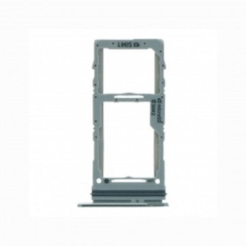 Tiroir de carte sim pour Samsung Galaxy S20/S20 5G Dual Card / Argent Silver