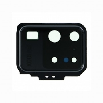 Lentille caméra arrière + adhésif pour pour Samsung Galaxy S20 Ultra/S20 Ultra 5G Gris