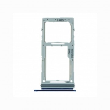 Tiroir de carte sim pour Samsung Galaxy S10 Lite Dual Card Bleu