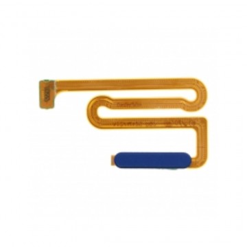 Lecteur capteur d'empreintes digitales pour Samsung Galaxy A12/M12 Bleu