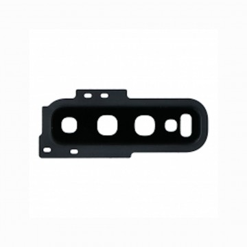 Lentille en verre caméra arrière pour Samsung Galaxy S10 Plus Noir