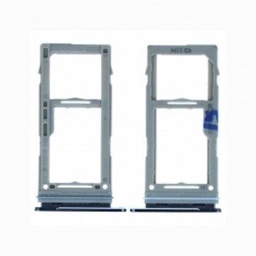 Tiroir de carte sim pour Samsung Galaxy S10/S10 Plus Single Card Version noir