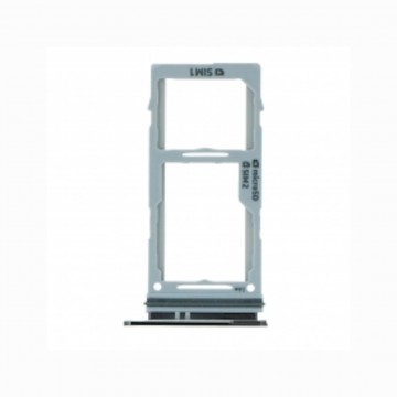 Tiroir SIM pour Samsung Galaxy S10/S10 Plus Double SIM Gris