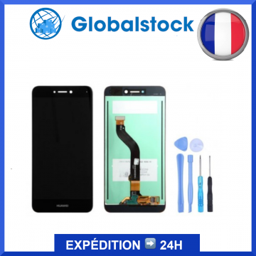 Écran pour Huawei P8 lite (2017) Noir LCD