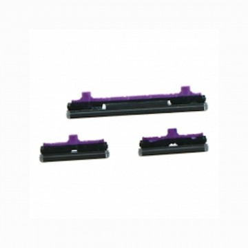 Pack boutons Volume et Power pour Samsung Galaxy S10 3 pcs ensemble Noir