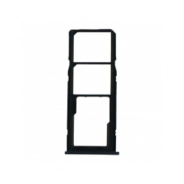 Tiroir de carte sim pour Samsung Galaxy M40 Dual Card noir