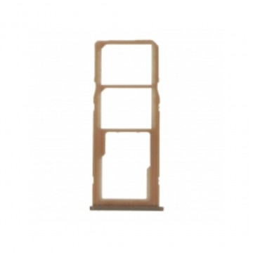 Tiroir de carte sim pour Samsung Galaxy M40 Dual Card Gold / Or