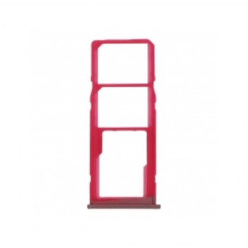 Tiroir de carte sim pour Samsung Galaxy M40 Dual Card Version rose