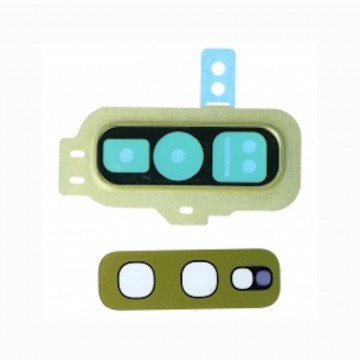 Lentille en verre caméra arrière pour Samsung Galaxy S10e Jaune