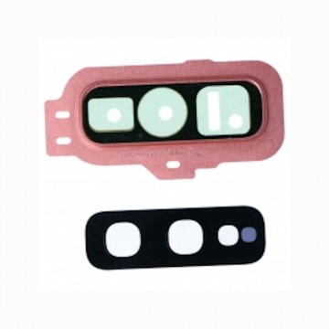 Lentille en verre caméra arrière pour Samsung Galaxy S10e Rose