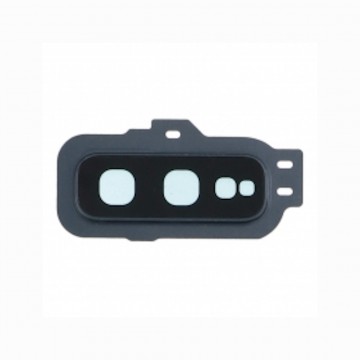 Lentille en verre caméra arrière pour Samsung Galaxy S10e Noir Prism