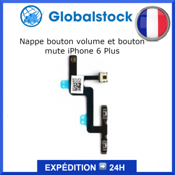 Nappe bouton volume et bouton mute pour iPhone 6 Plus