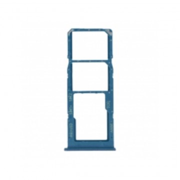 Tiroir de carte sim pour Samsung Galaxy A02 Double sim Bleu