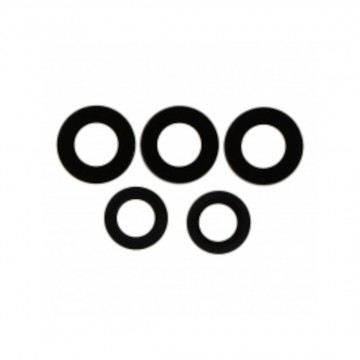 Lentille de caméra arrière pour Samsung Galaxy A72 (A725F/A726B) Blanc