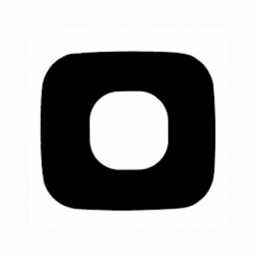 Lentille de caméra arrière pour Samsung Galaxy S9 Noir