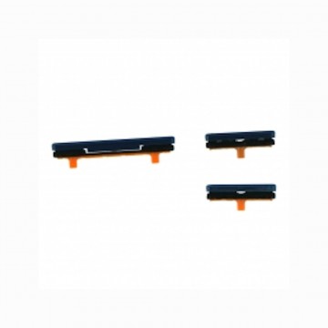 Pack boutons Volume et Power pour Samsung Galaxy S9 Bleu 3 pcs ensemble