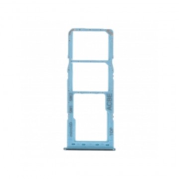 Tiroir de carte sim pour Samsung Galaxy A32 Dual Card Bleu