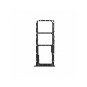 Tiroir de carte sim pour Samsung Galaxy A02s Double sim Rouge