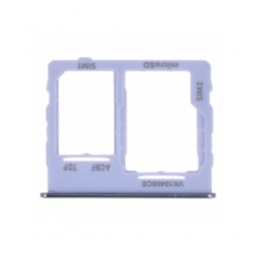 Tiroir de carte sim pour Samsung Galaxy A32 5G Double sim Violet