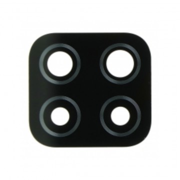 Lentille de caméra arrière pour Samsung Galaxy A12 Noir