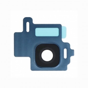 Lentille en verre caméra arrière pour Samsung Galaxy S8 Bleu