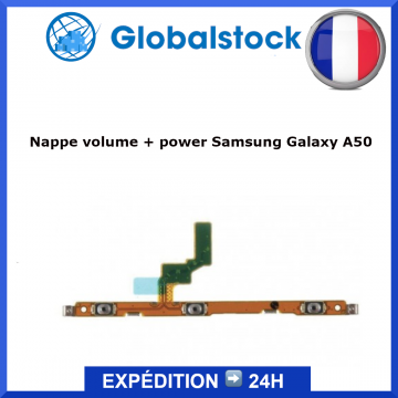 Nappe des Boutons Volume Power On Off Marche Arrêt pour Samsung Galaxy A30 A30S A40 A50 A505F