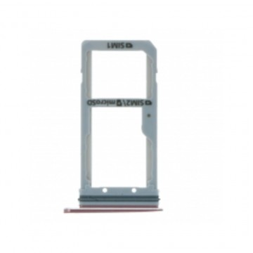 Tiroir de carte sim pour Samsung Galaxy S7 edge Dual Card Rose