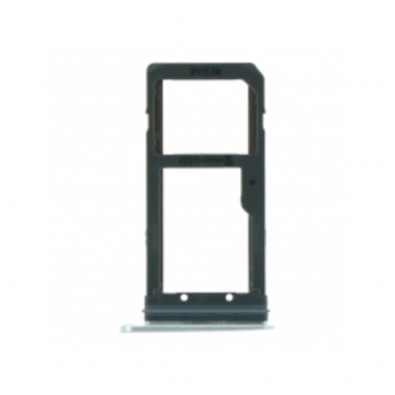 Tiroir de carte sim pour Samsung Galaxy S7 edge Single Card Blanc