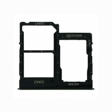 Tiroir de carte sim pour Samsung Galaxy A31 Dual Card Noir