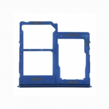 Tiroir de carte sim pour Samsung Galaxy A31 Dual Card Bleu