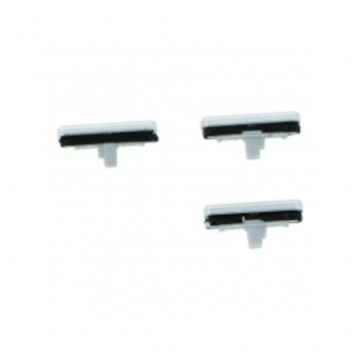 Touche latéral ( volume et power) pour Samsung Galaxy S7 / Argent 3pcs in one set Silver