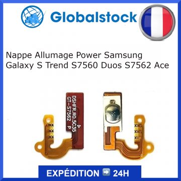 Nappe Allumage Power pour Samsung Galaxy S Trend S7560 Duos S7562